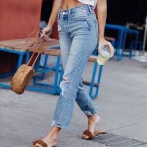 Mother Superior Denim The Tomcat Distressed Jeans